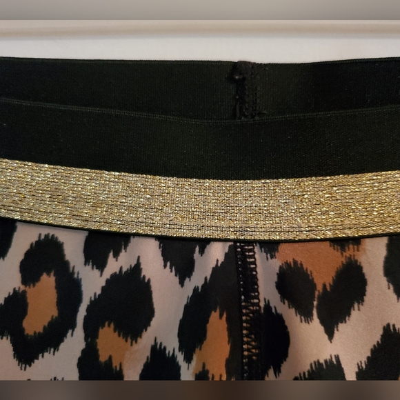 Kate Spade animal print leggings L - Picture 6 of 7